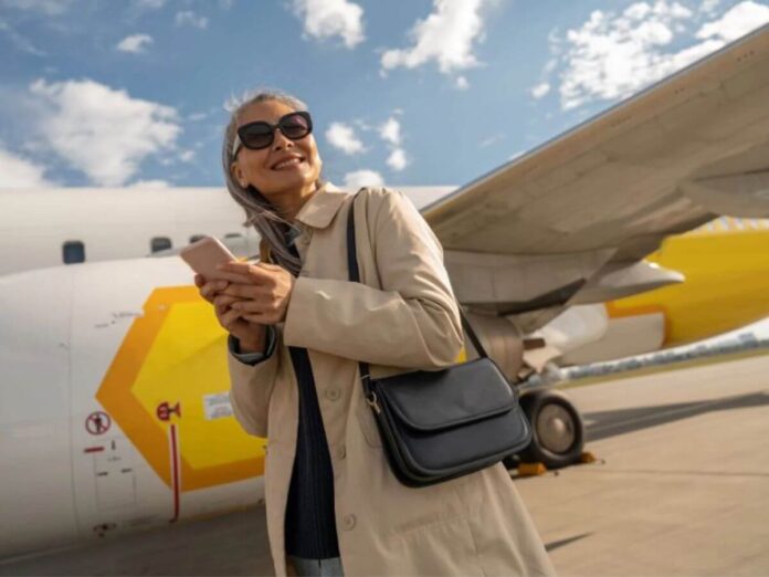como vestir para viajar en avion (1) outfit aeropuerto elegante