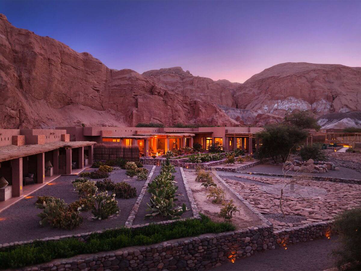 hoteles en el desierto