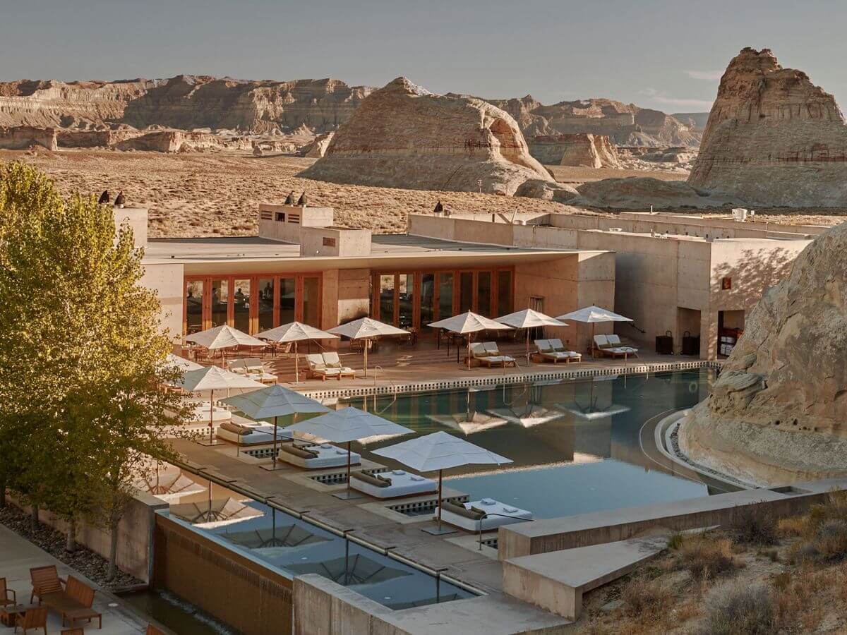 hotel desierto lujo