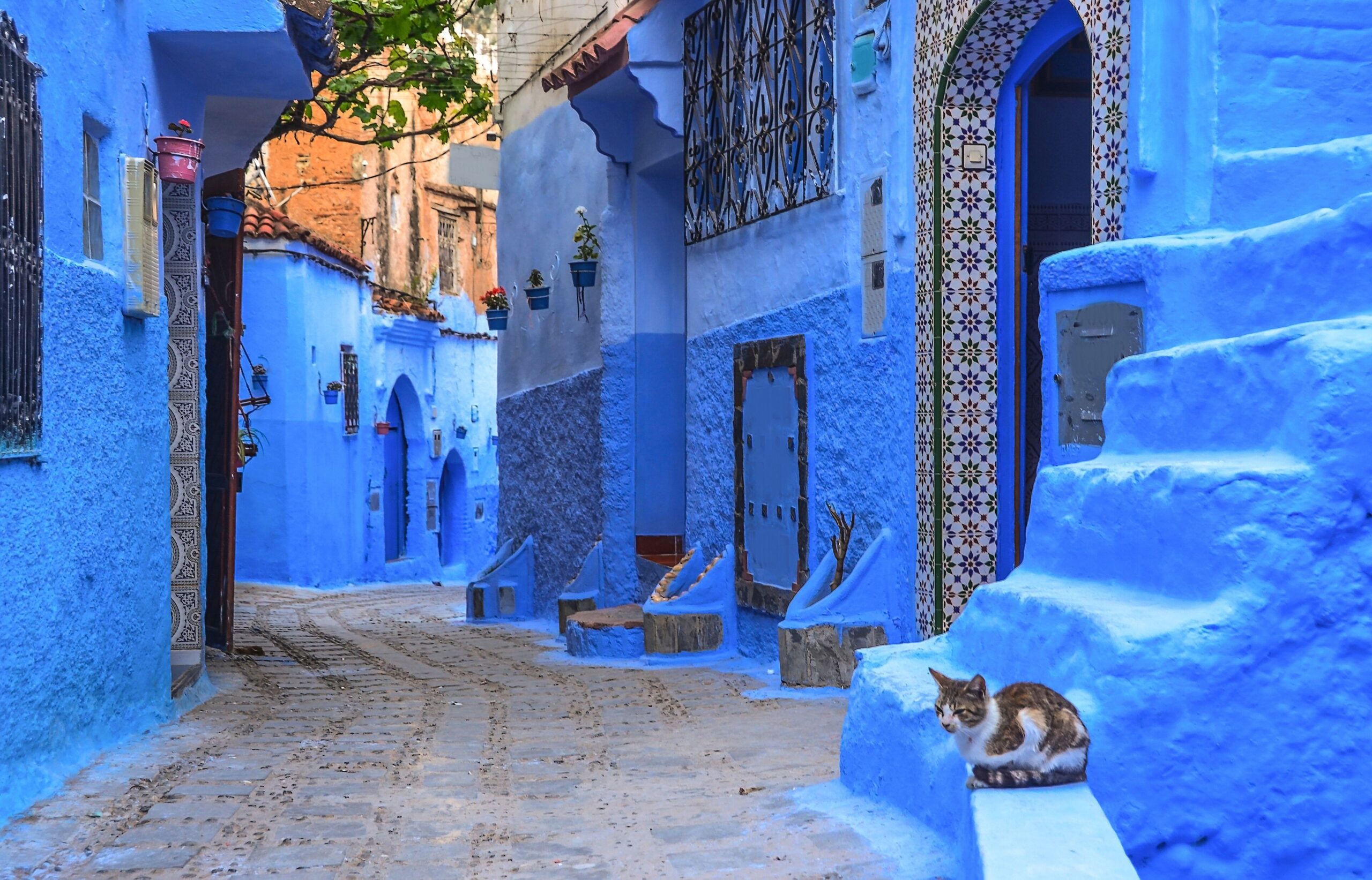 Calles de Chefchaouen, Marruecos